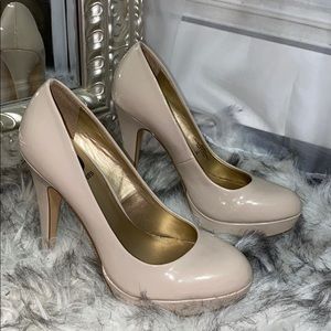 GUESS Nude Platform Heels